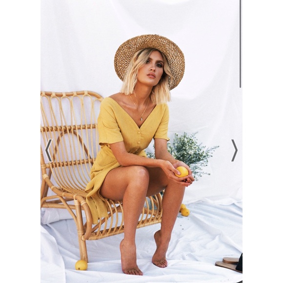 Saboskirt Yellow Playsuit - Picture 2 of 6